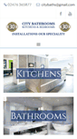 Mobile Screenshot of city-bathrooms.com